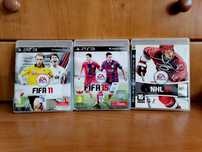 PS3 gry fifa 11 fifa 15 nhl 08