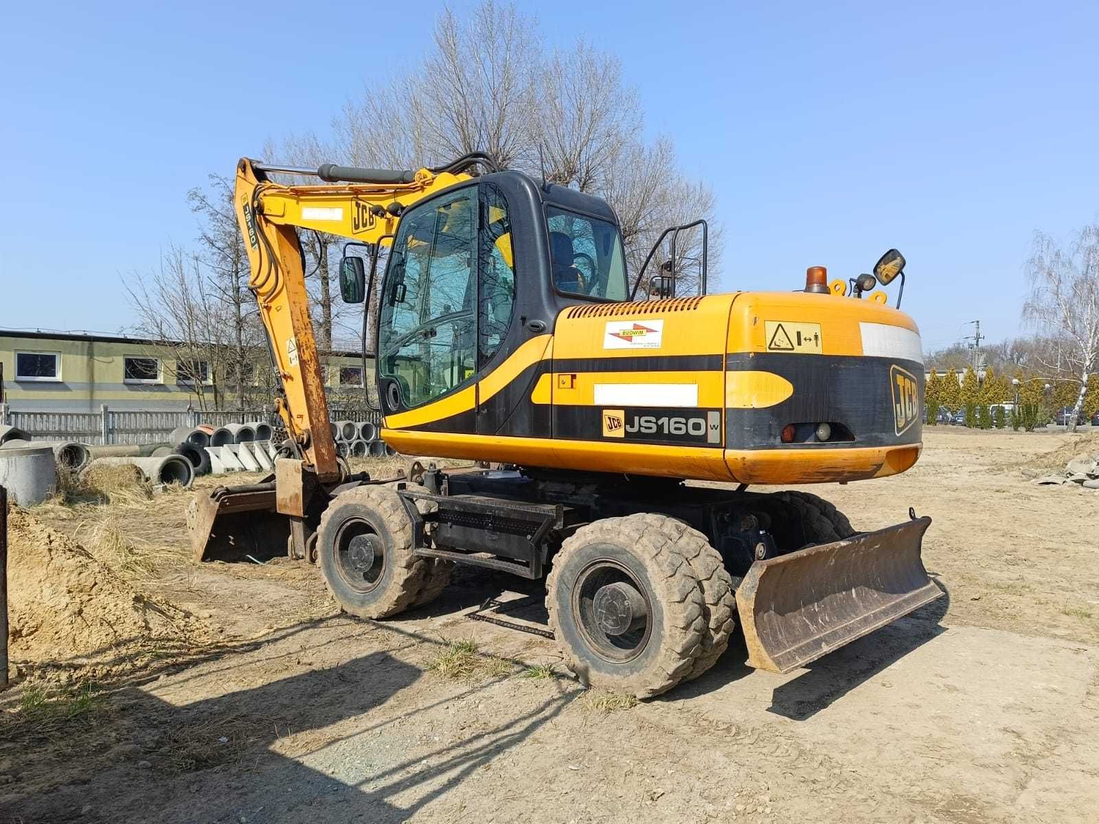 Sprzedam koparkę kołową JCB JSW160