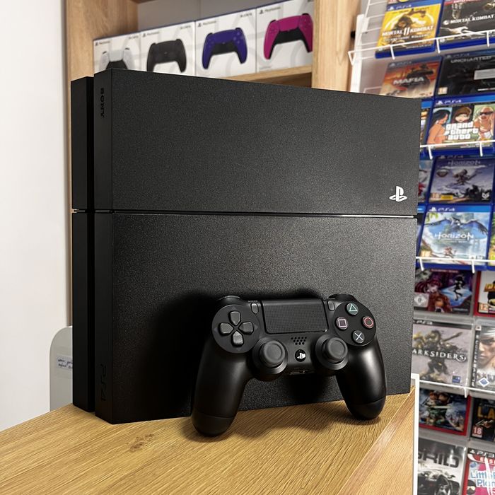 PS4 FAT 500GB + 10 ігор + Гарантія / Доставка Київ / Плейстейшн 4
