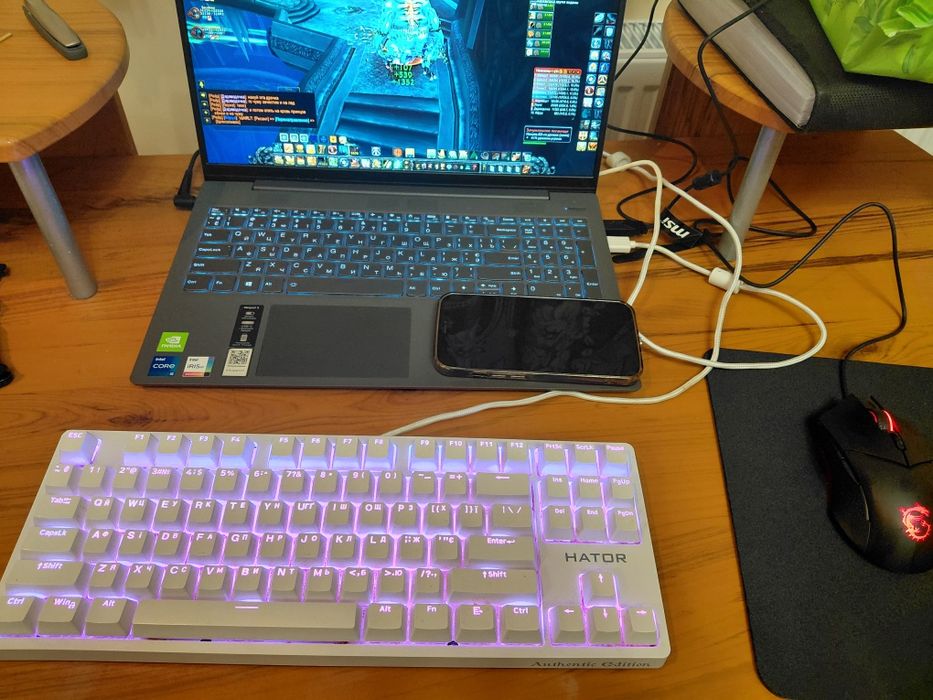 Мощный игровой ноут i5 2 видео карты