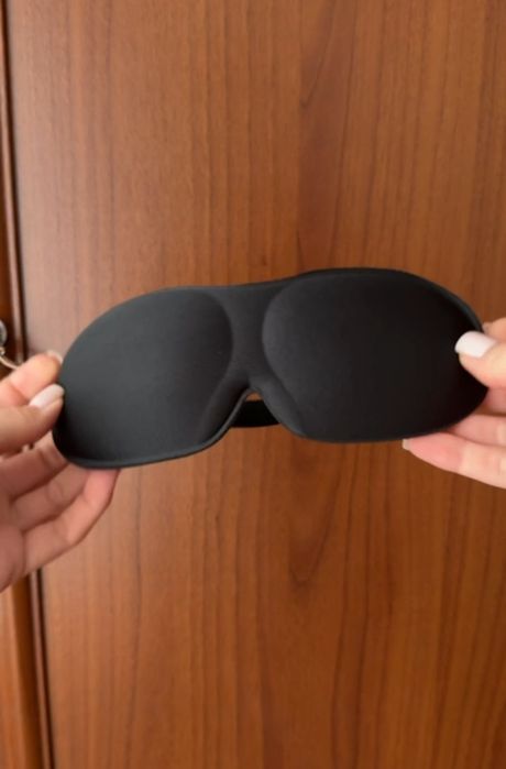 Маска для сна (черная)