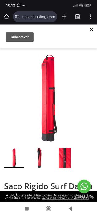 Saco canas daiwa novo