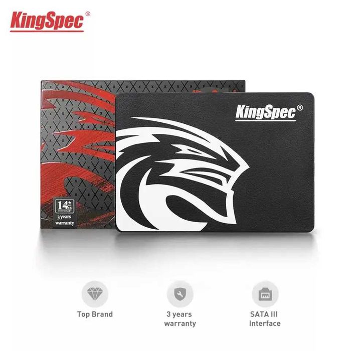SSD диск 256 Гб KingSpec P3-256 Новий!