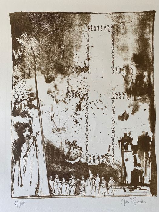 Serigrafia de José Emídio