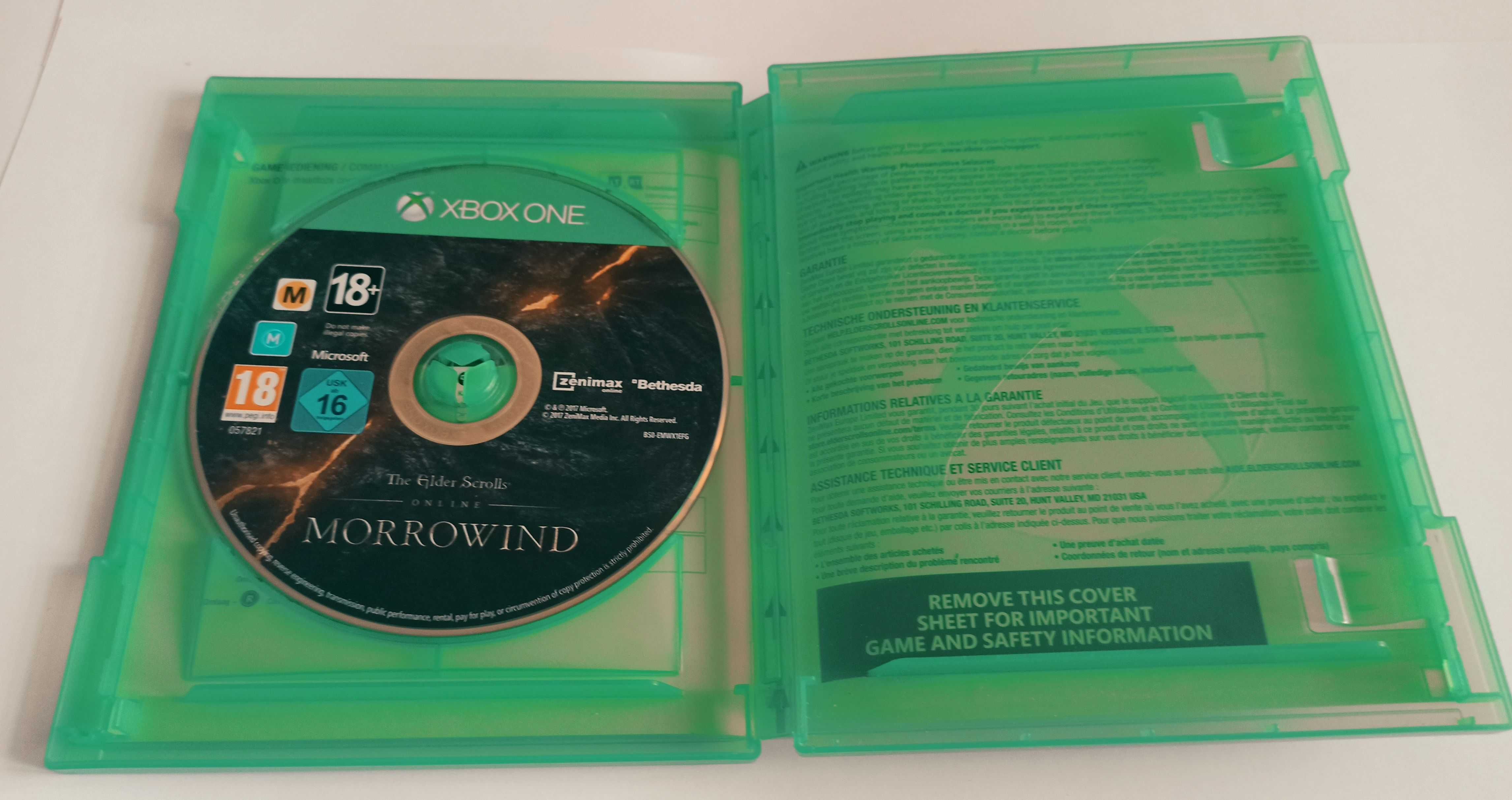 gra Morrowind The Elder Scrolls Xbox One multiplayer online +18 lat