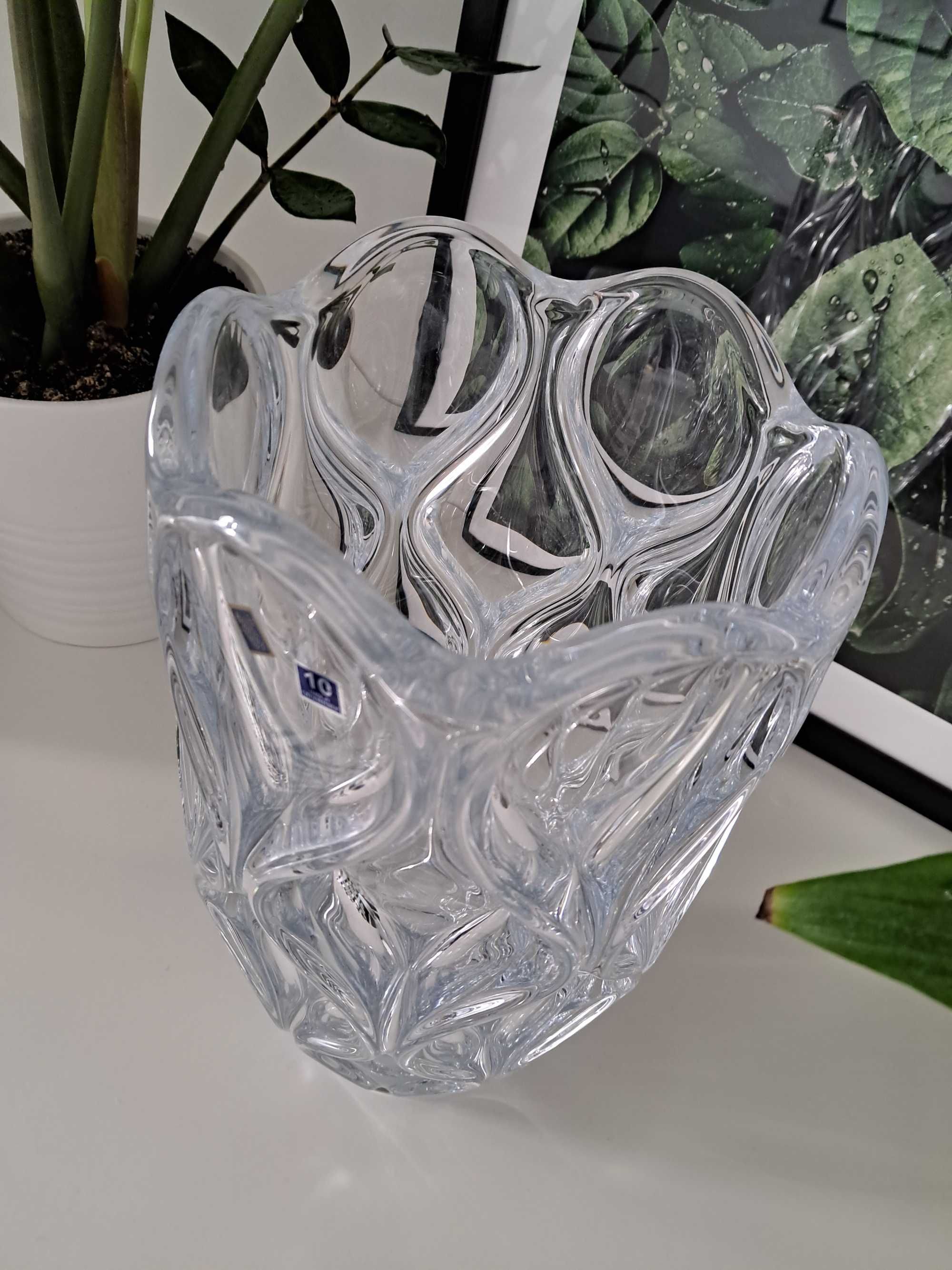 Bohemia Jiklava Wazon Ocean 30cm