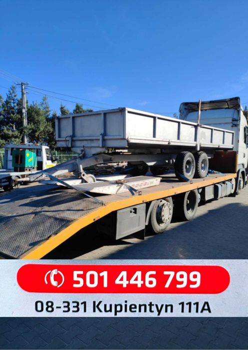 USŁUGI TRANSPORTOWE do 17 ton auta, maszyny rolnicze, sprzęt budowlany