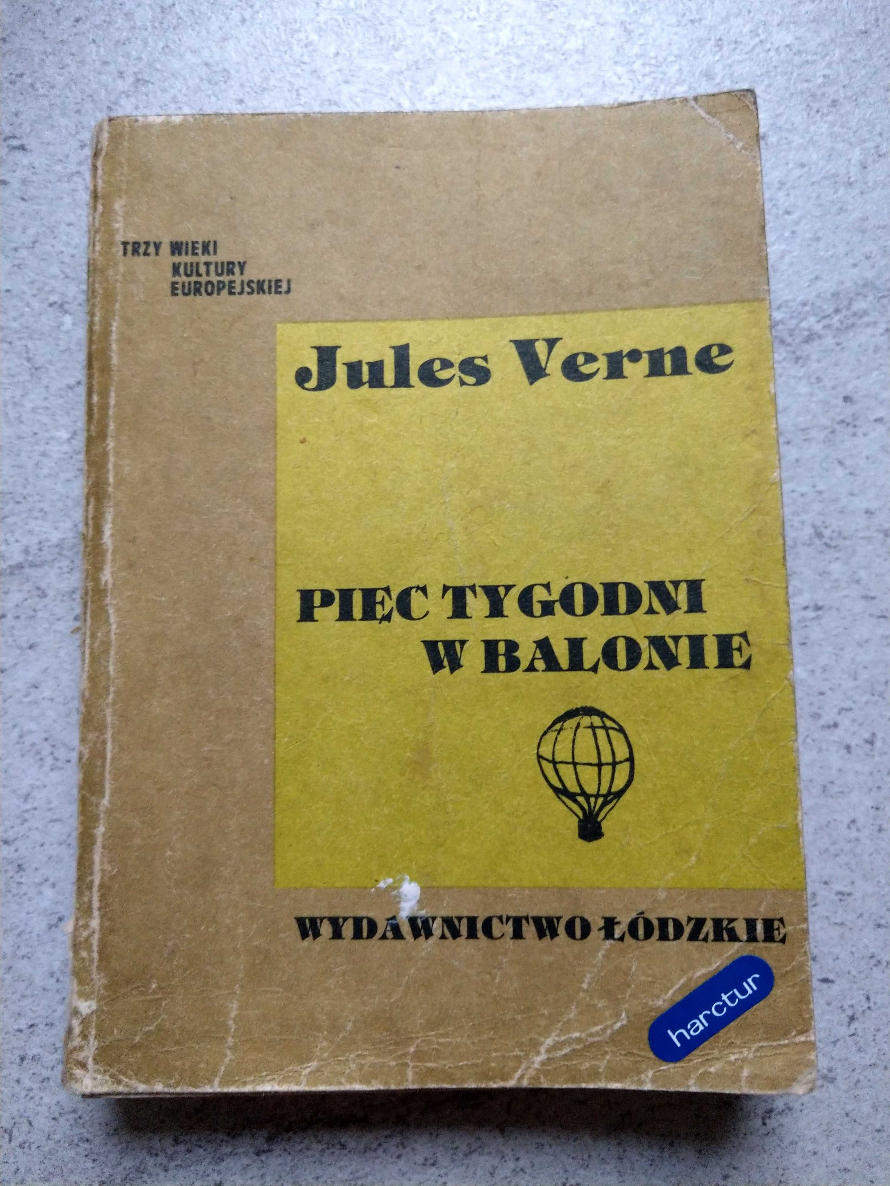 Pięć tygodni w balonie -Jules Verne