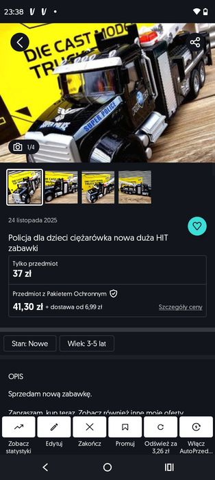 Zestaw dwóch zabawek nowe