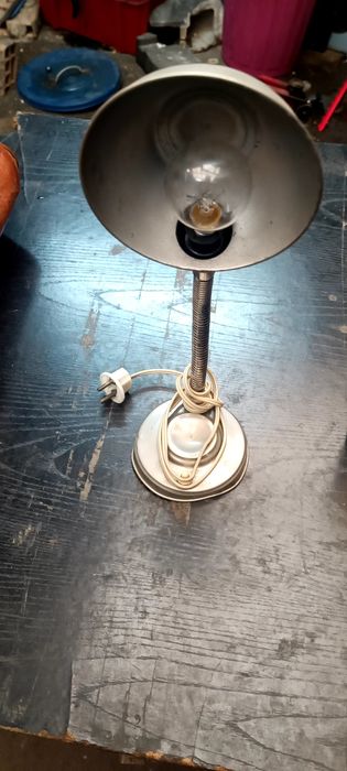 Candeeiro inox antigo