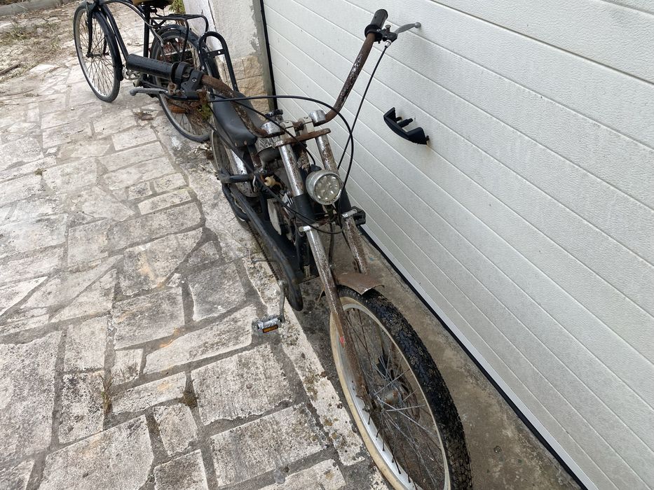Mota Chopper com pedais