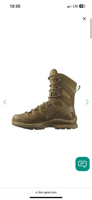 Черевики Salomon QUEST 4D Forces 2 High GTX
49 1/3 Coyote