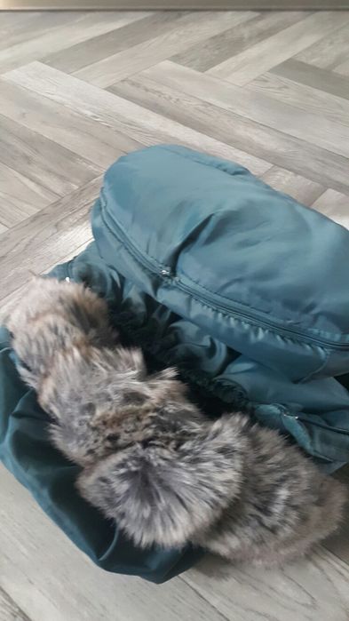 Śpiwór do wózka, na sanki futerko