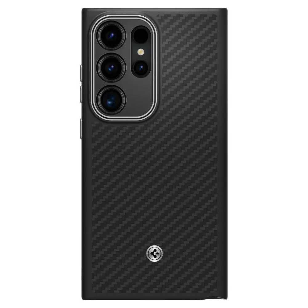 Чехол Spigen Enzo Aramid MagFit   Samsung Galaxy S24 Ultra Matte Black