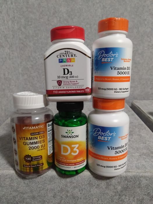 Вітанін Д3, iherb, дорослий вітамін Д3,