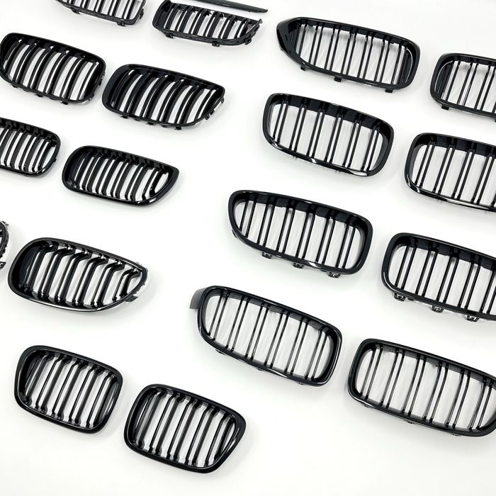 Решітки bmw ноздрі e39, e46, e53, e60, e70, e90, f10, f30