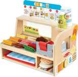 Melissa and Doug Drewniany Bar Kanapkowy Montessori