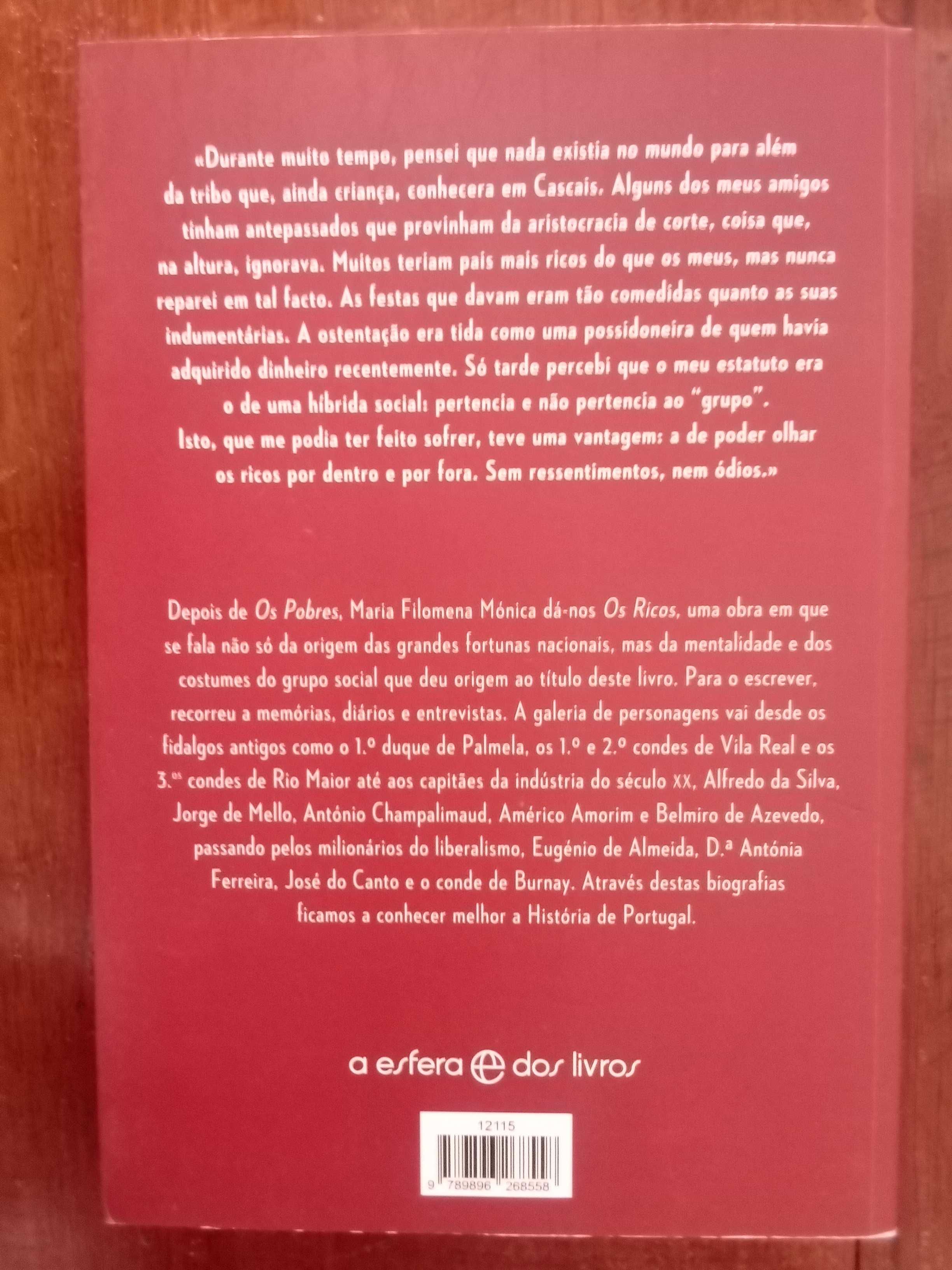 Maria Filomena Mónica - Os Ricos
