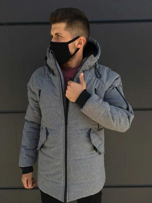 Куртка мужская зимняя до - 30°C Lc Stark парка теплая с капюшоном