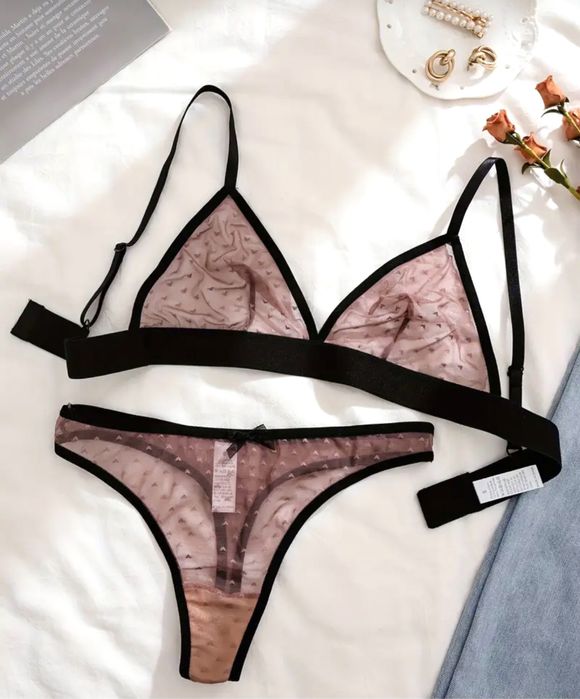 Бра/Трусики. Комплект. Сітка. SEXY. Якісний. XS/S розмір. Новий