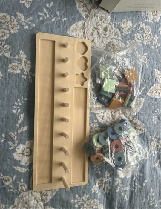 Jogo atividades madeira  numeros