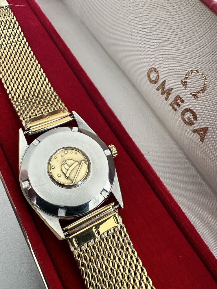 Zegarek omega constellation 167.021 chronometr gold cap