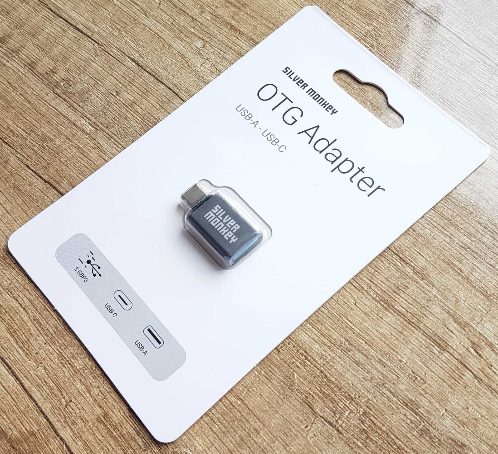 Przejściówka adapter Silver Monkey Adapter USB-A 3.1 - USB-C NOWY