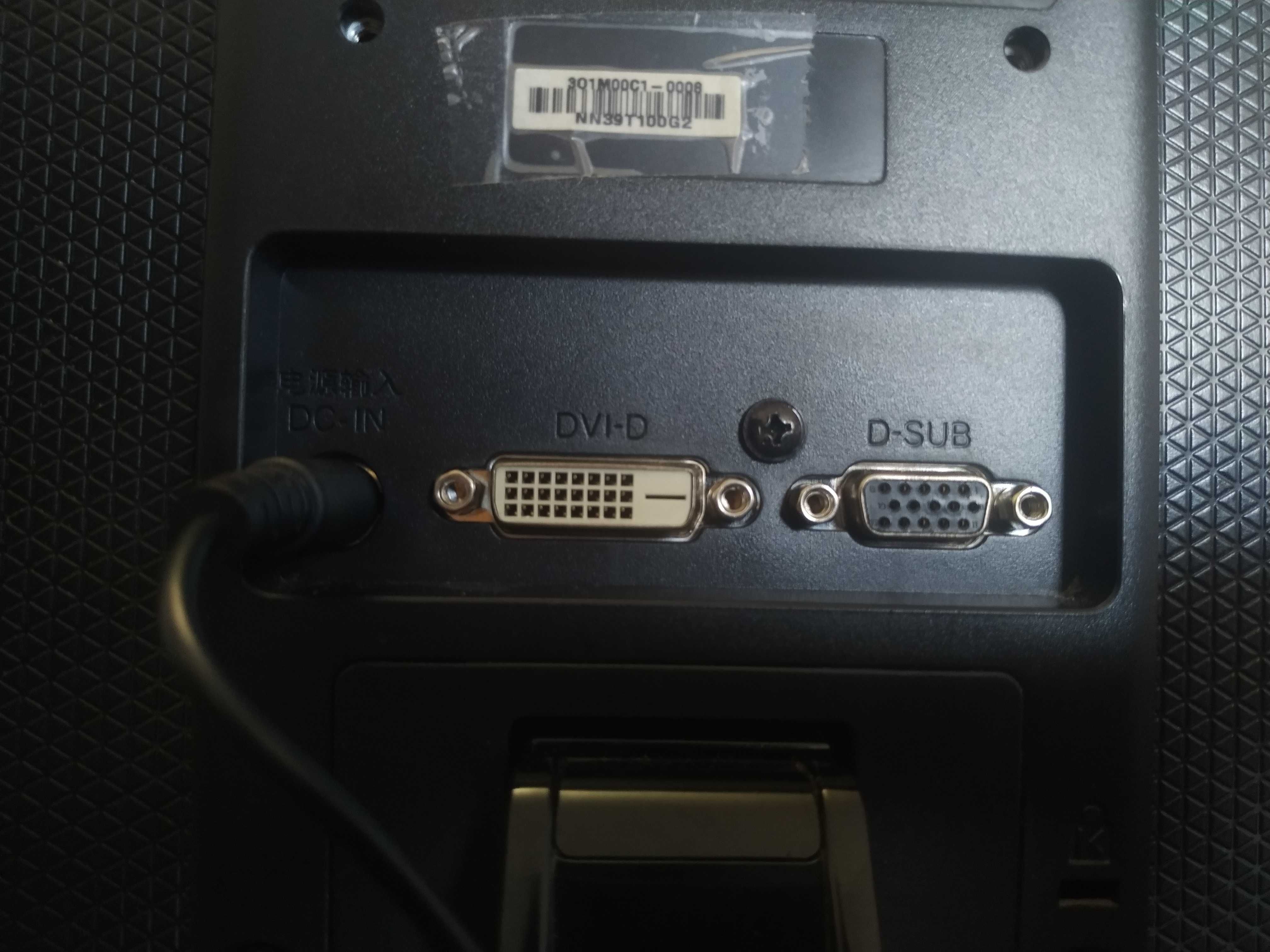 Monitor FullHD 22 cali LG Flatron 22EN43T-B (DVI VGA)