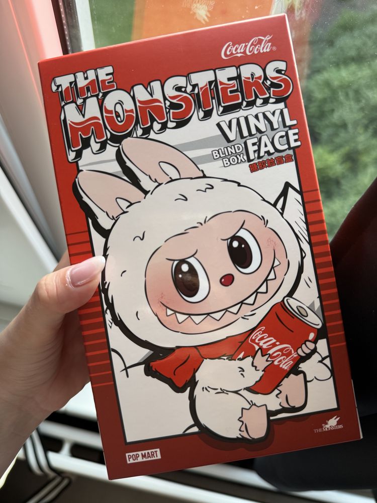 ОРИГІНАЛ ‼️ THE MONSTERS ( Лабубу / Labubu ) Coca Cola іграшка