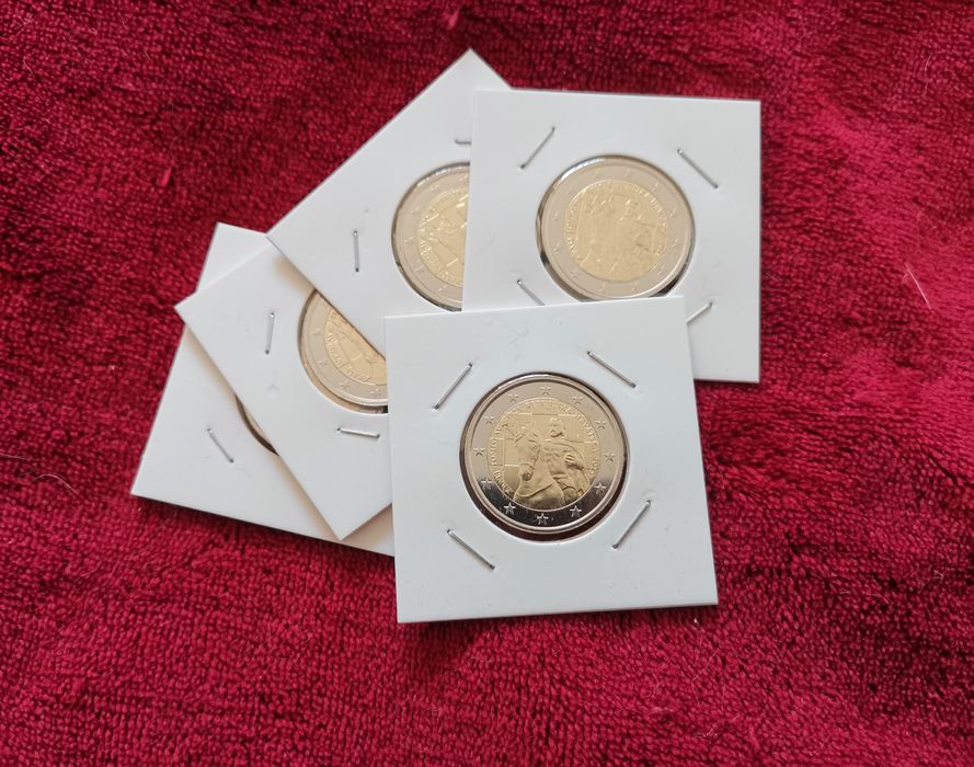 Moeda UNC comemorativa de 2€ - Croácia 2025