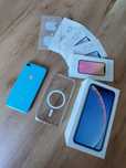 Iphone Xr Blue 64gb#bez blokad#100%sprawny#stan bdb#sprawne face Id