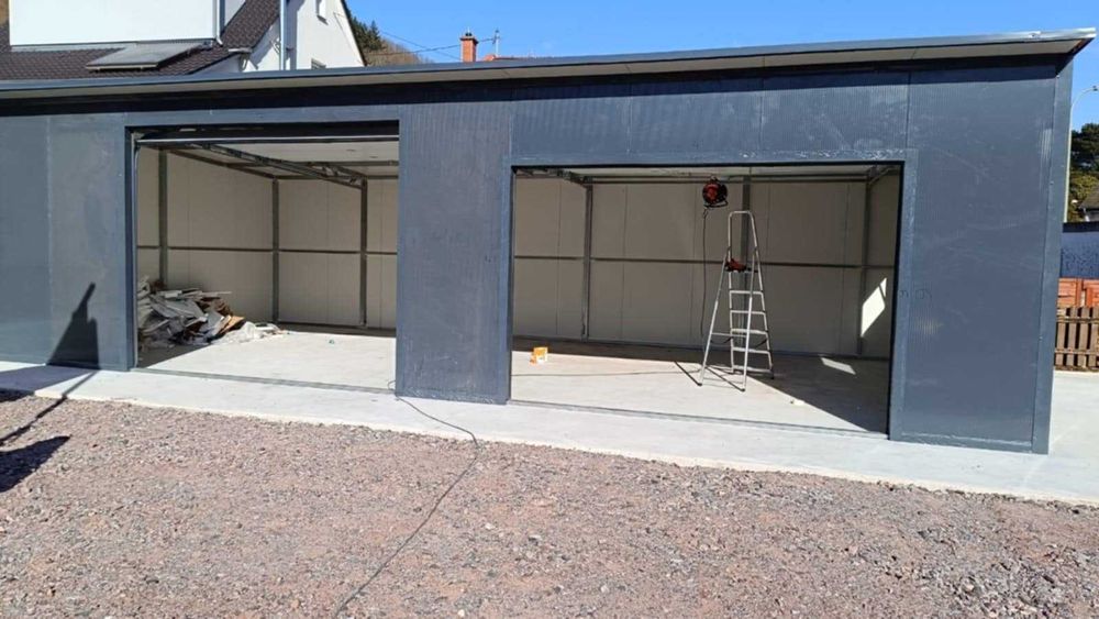 Garaż  6x6 płyta warstwowa PIR 6CM . PRODUCENT . Cała Polska