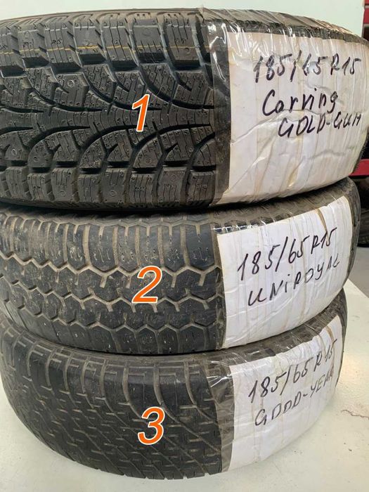 РОЗПРОДАЖ ПО 1 ШТ! Шина вживана 195/60-65 R15, 215/70 15C