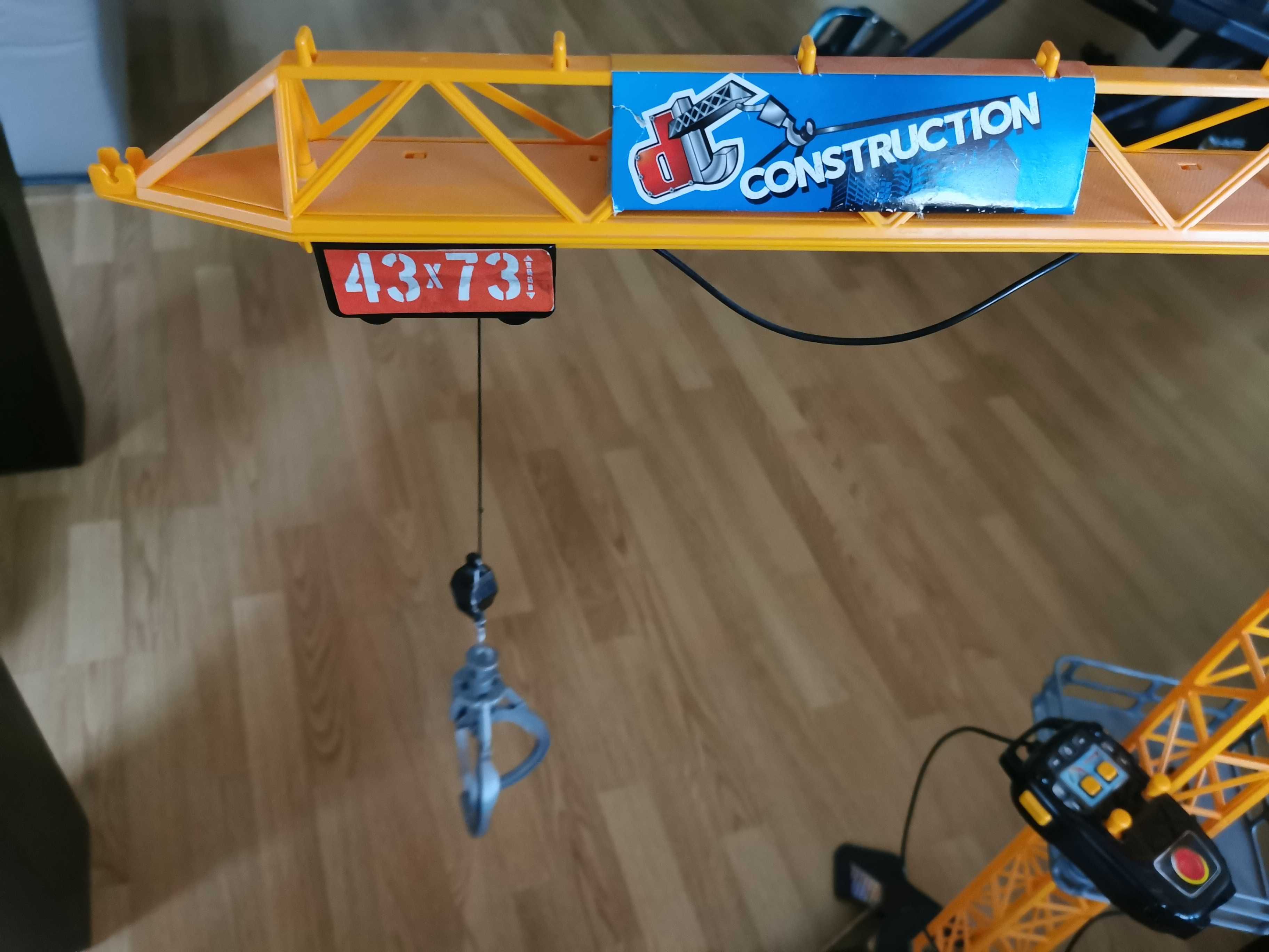 Dźwig Gigant Mega Dickie Toys żuraw zdalnie sterowany