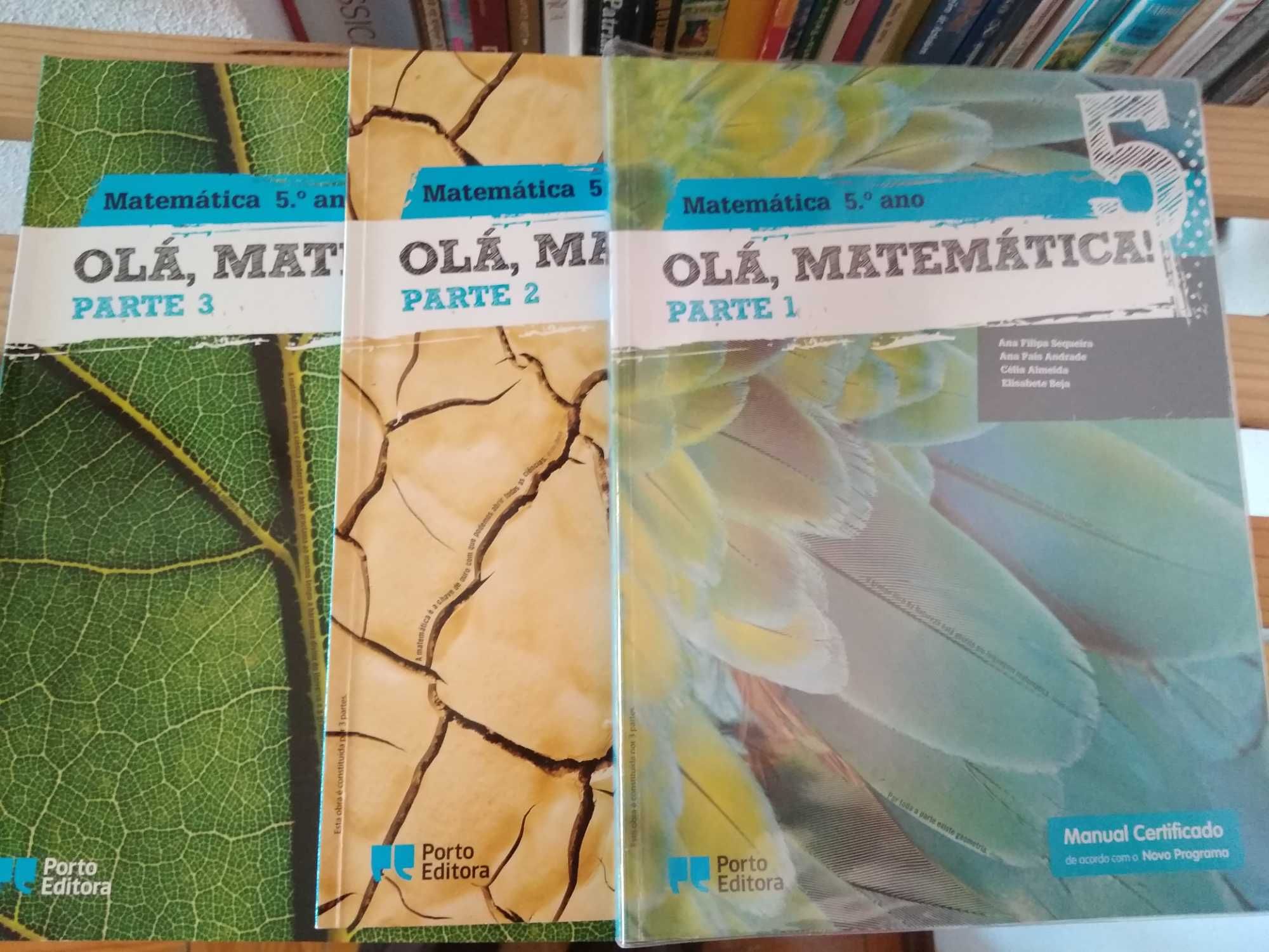 Manual e kit de jogos - Olá, Matemática!  5ºano