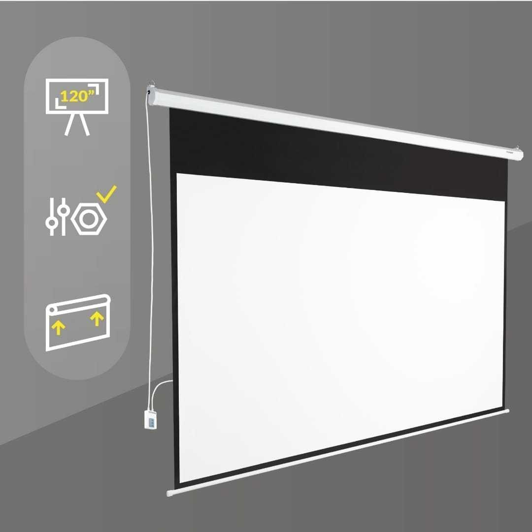 Projektor rzutnik OPTOMA HD27 + ekran elektryczny 2,2m x 2,2m