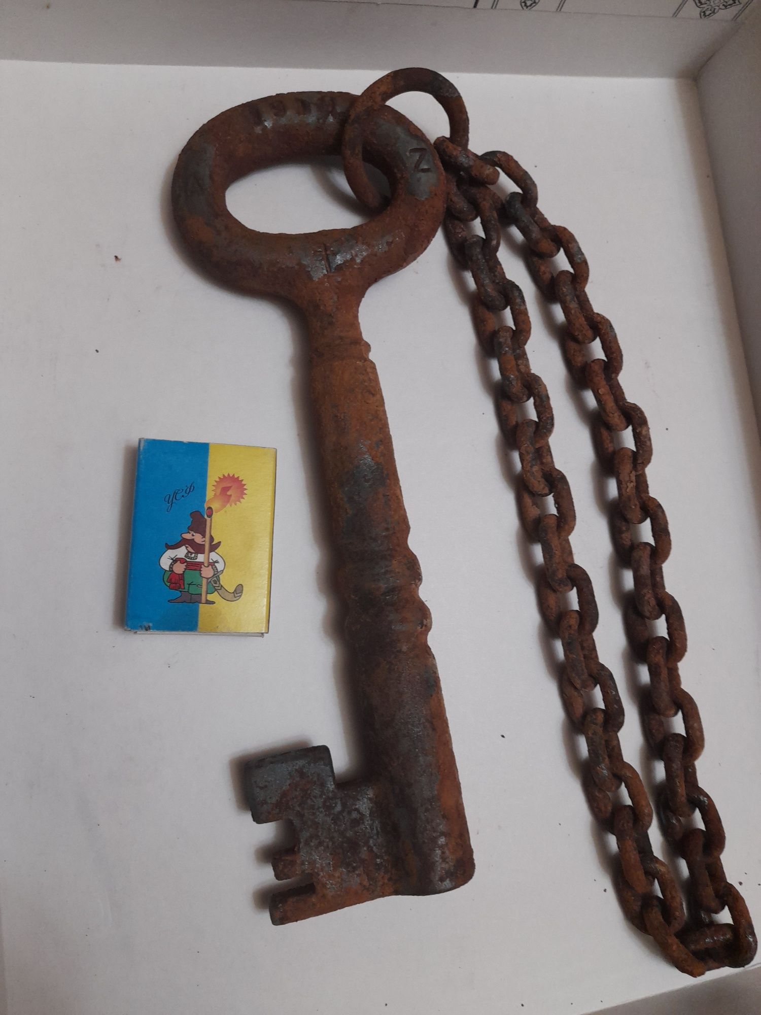 Ключ,старинный антиквариат,Алькатрас