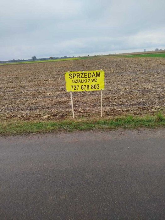 Sprzedam działkę budowlaną 1000m2