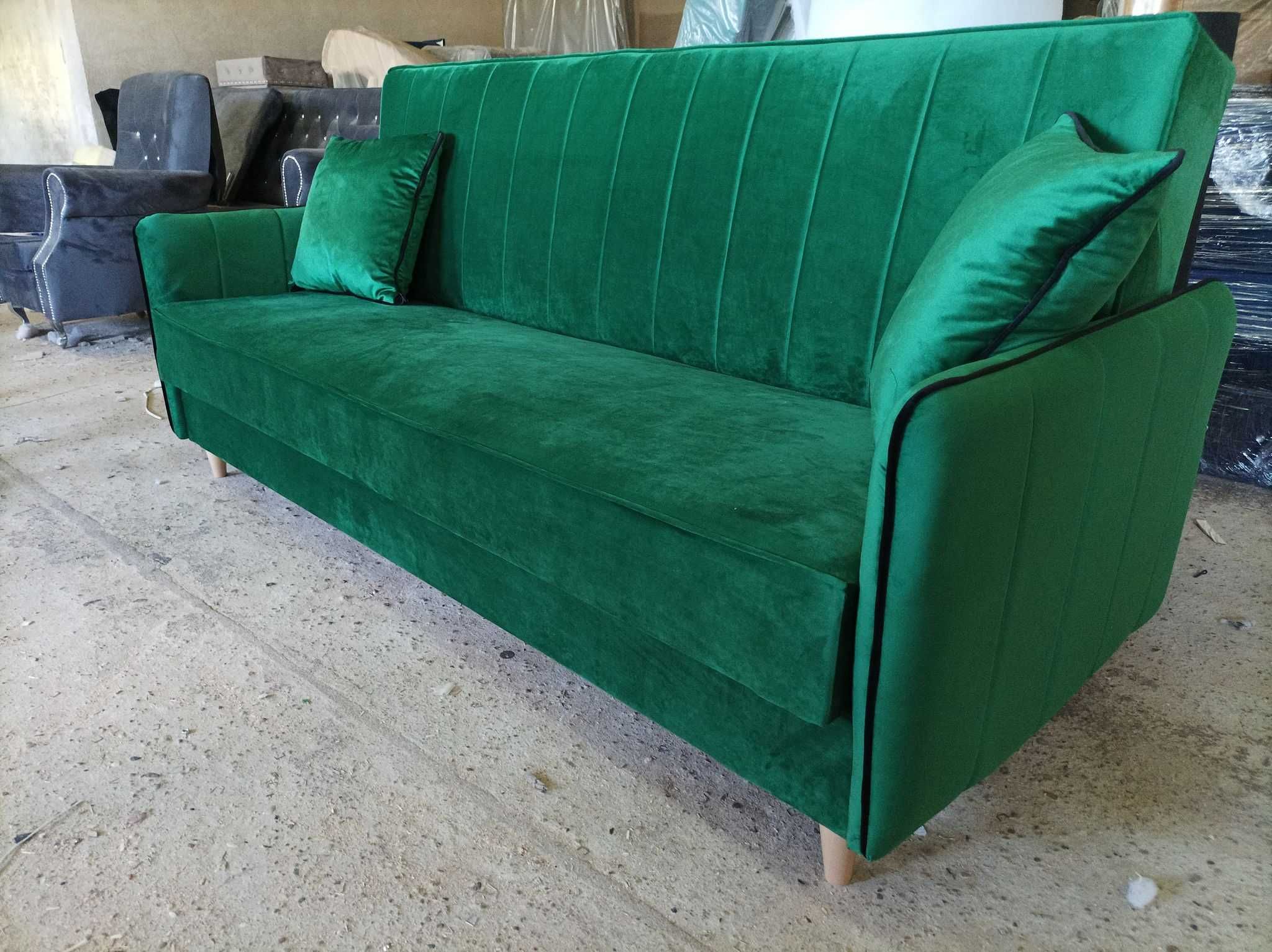 RATY wersalka sofa rozkładana kanapa łóżko z pojemnikiem NOWA
