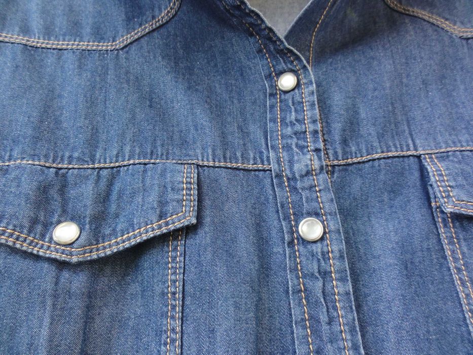 Bluzka koszulowa w stylu country