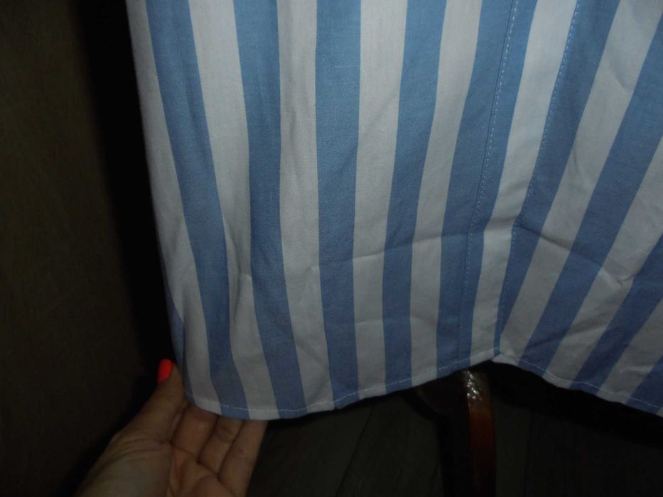 Nowa_koszulowa sukienka w paski_38