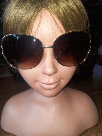 Brązowe okulary Jessica simpson