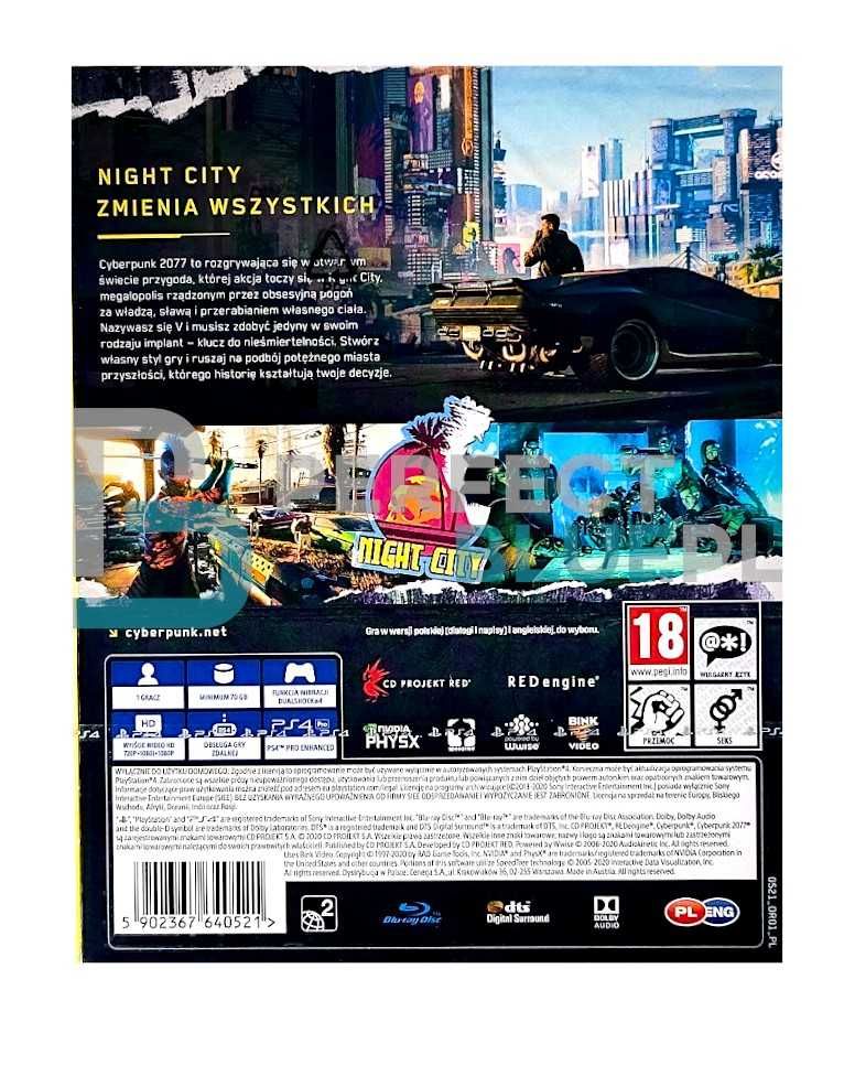 Cyberpunk 2077 / Gra PS4 / Skup - Sprzedaż Gier / Sklep z grami / WWA