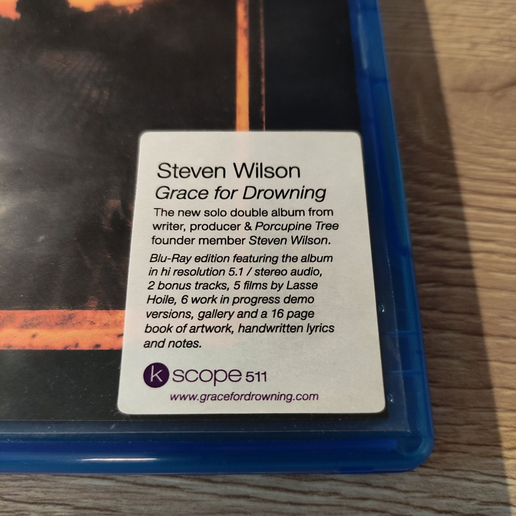 Steven Wilson - Grace for Drowning Blu-ray 2011