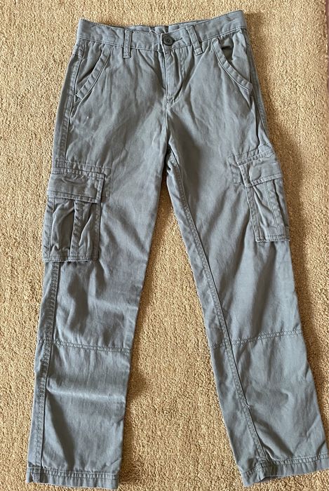 Джинсы штаны карго 9-10 лет