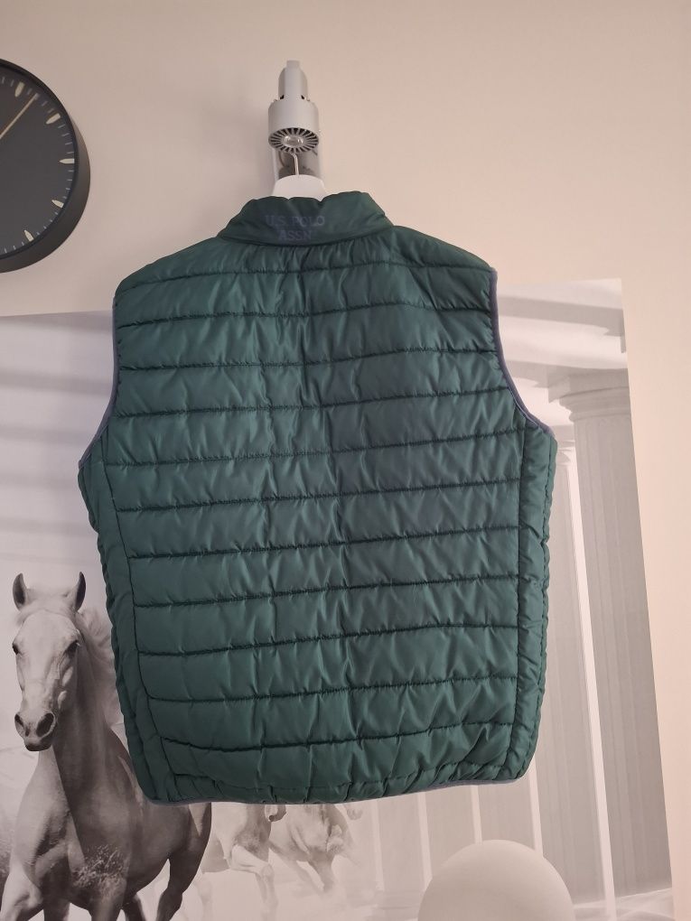 Kamizelka dwustronna dla dużego XL-XXL USA U.S.Polo Assn idealny stan