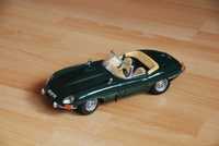 Model Bburago 1:18 Jaguar E cabriolet 1961 zielony