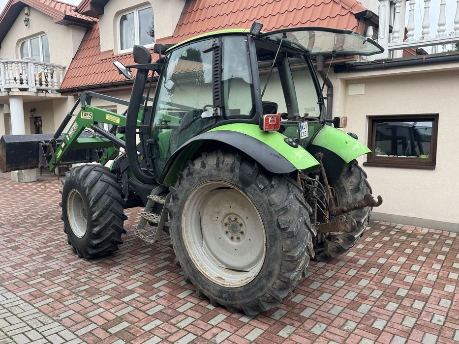 Deutz Agrotron 85 tur ciagnik rolniczy ładowacz rewers