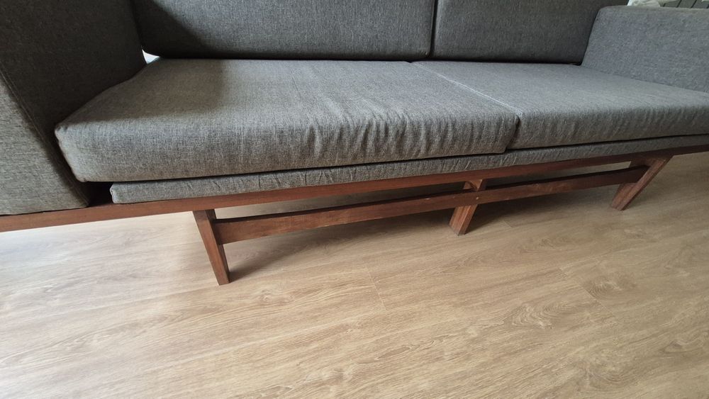 Sofá 3 lugares estilo vintage