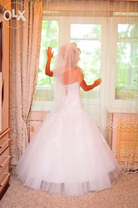 Шикарное свадебное платье!!!